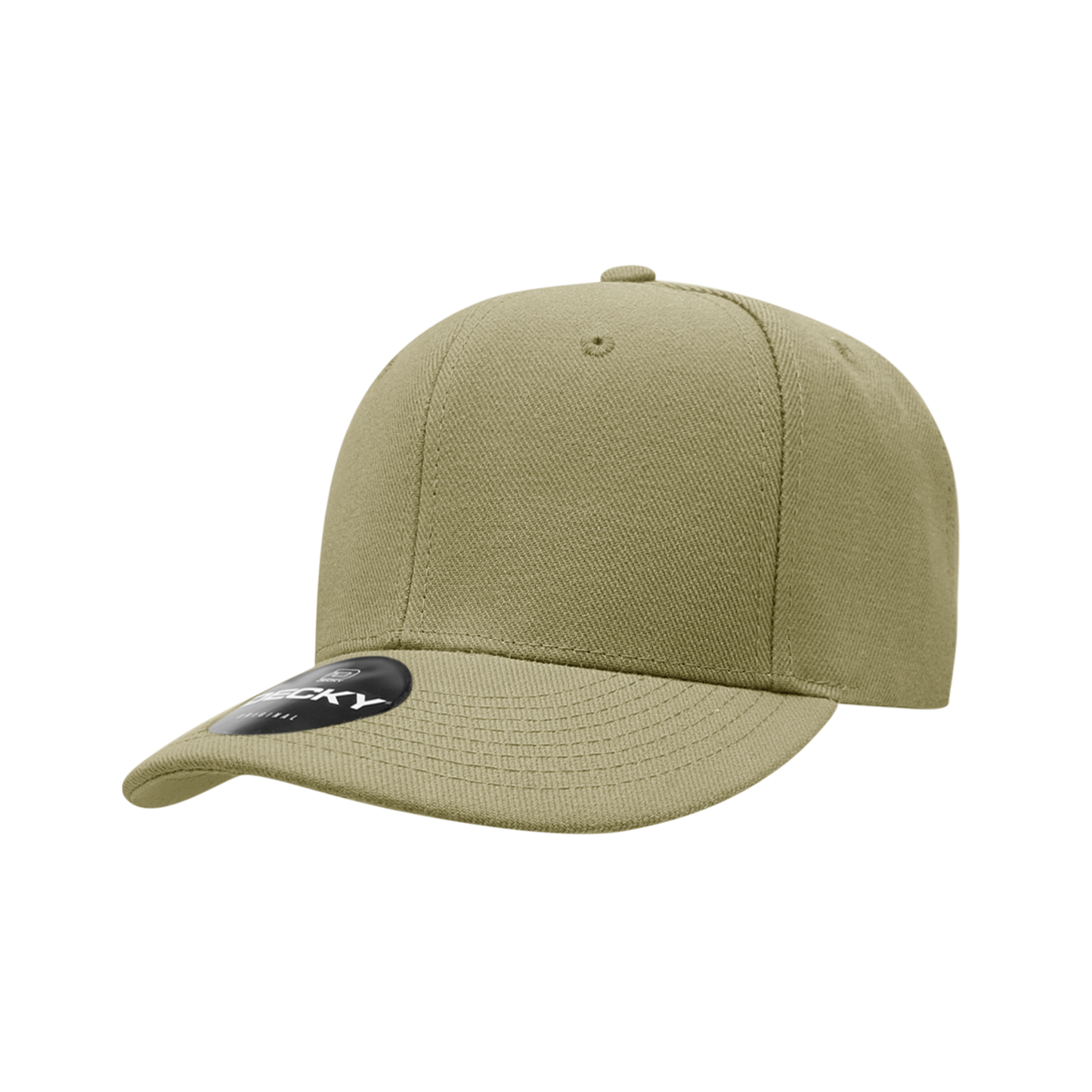 Decky 206 Baseball Cap - 100% Polyester, Structured