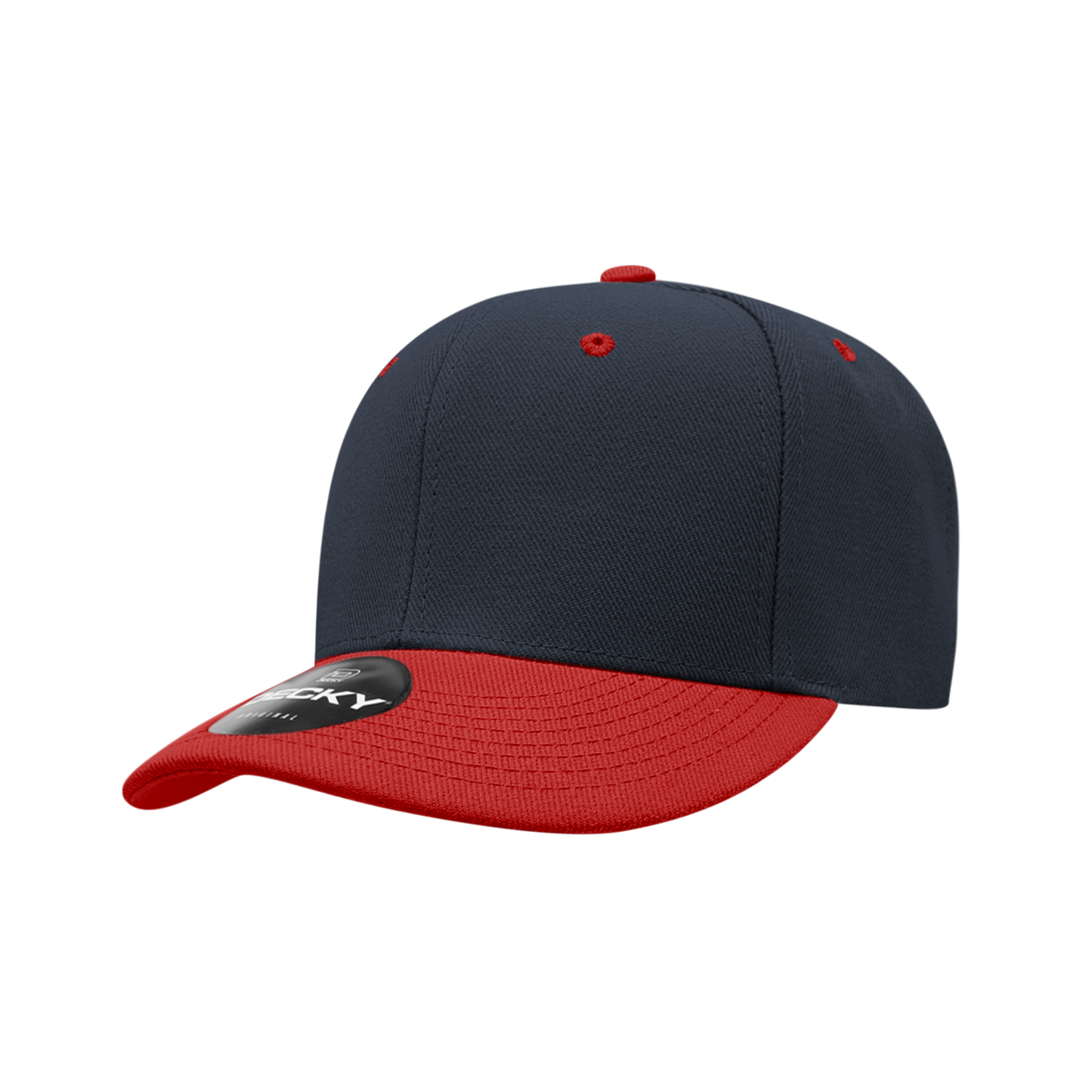 Decky 206 Baseball Cap - 100% Polyester, Structured