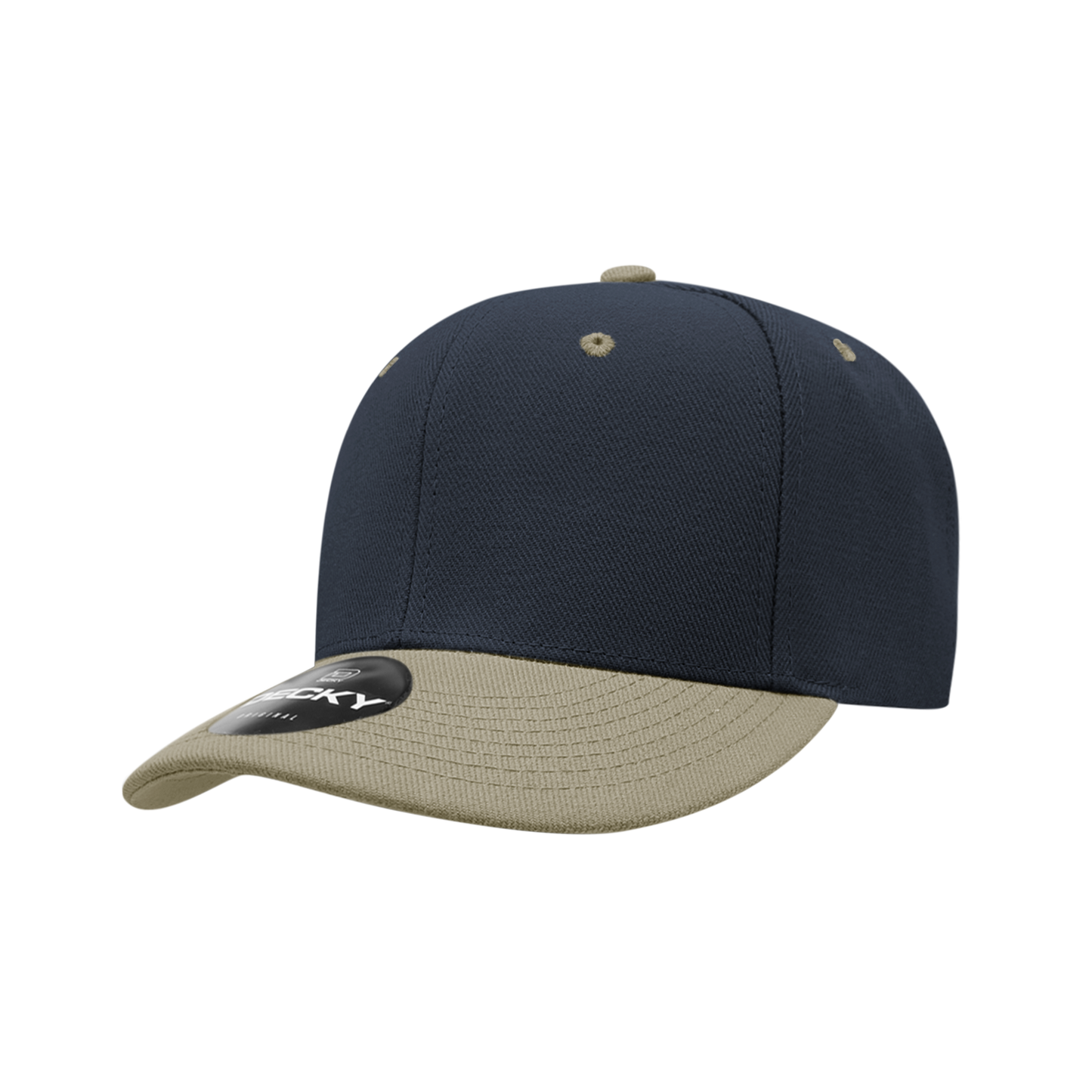Decky 206 Baseball Cap - 100% Polyester, Structured