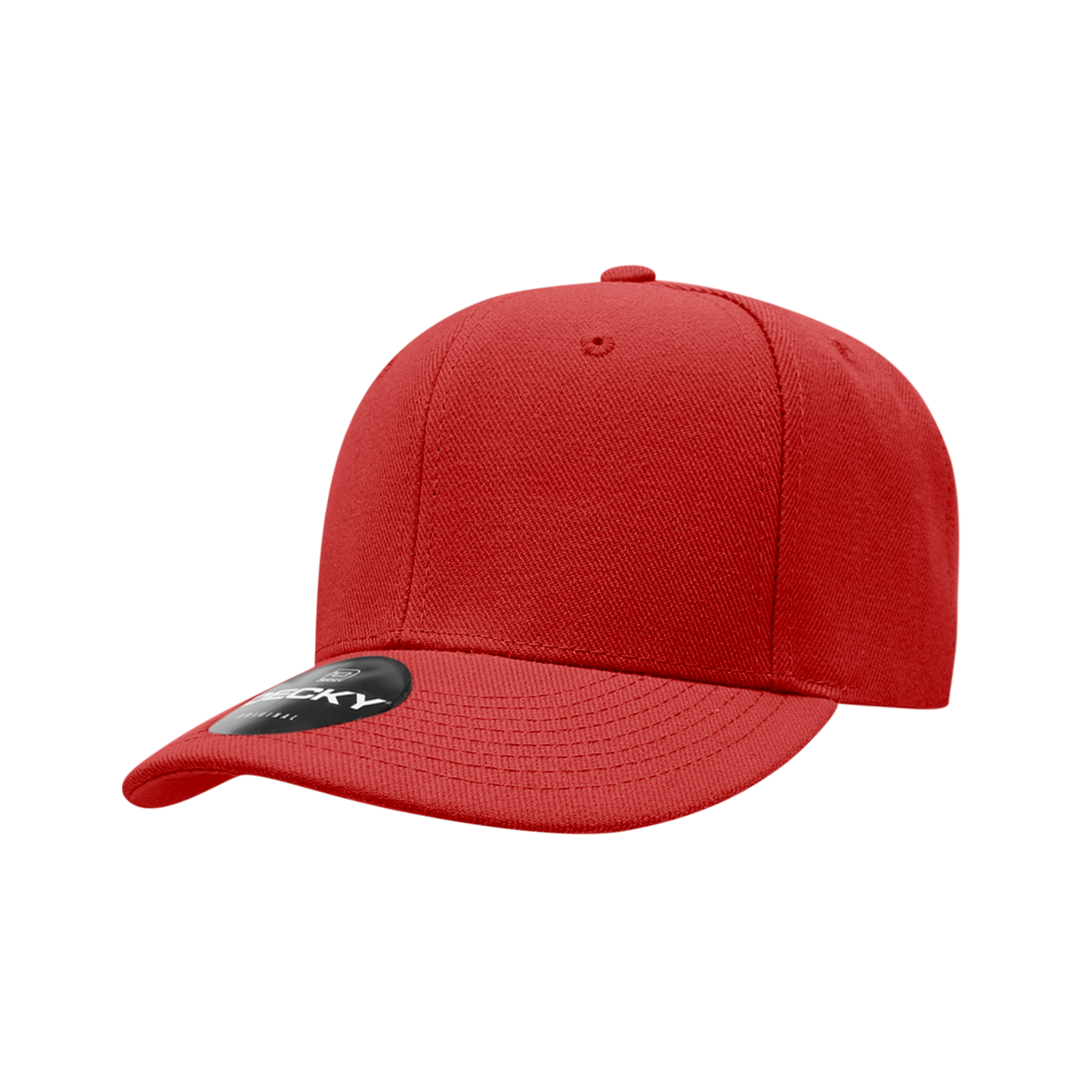 Decky 206 Baseball Cap - 100% Polyester, Structured