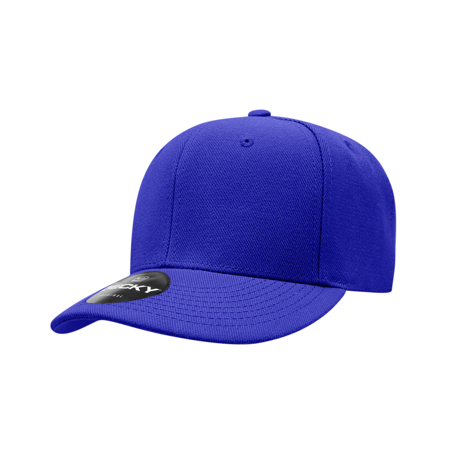 Decky 206 Baseball Cap - 100% Polyester, Structured
