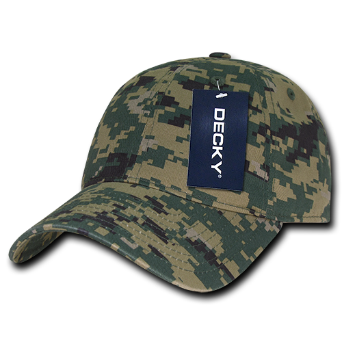 Decky 216 Baseball Cap - 100% Cotton, Curved Brim