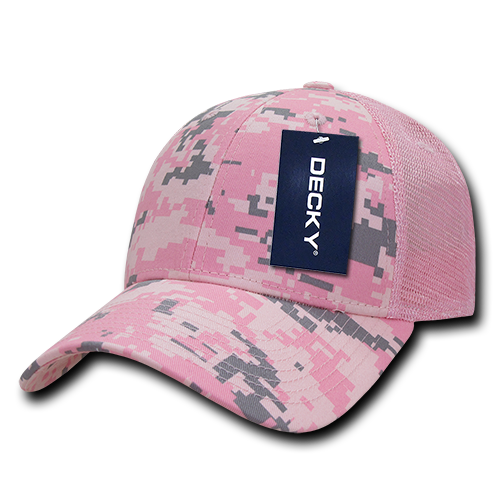 Decky 218 Trucker Hat - 100% Cotton, Structured