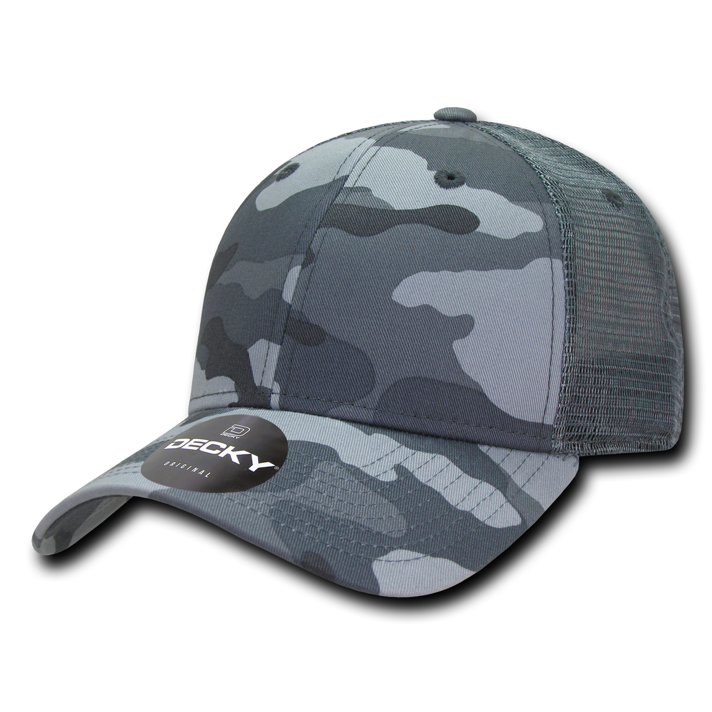 Decky 218 Trucker Hat - 100% Cotton, Structured