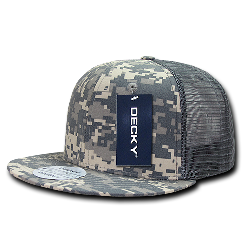 Decky 241 Trucker Hat - 100% Cotton, Structured