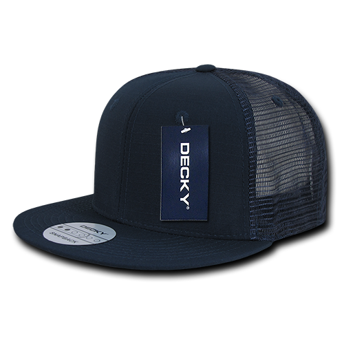 Decky 241 Trucker Hat - 100% Cotton, Structured