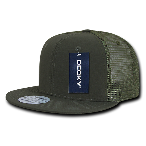 Decky 241 Trucker Hat - 100% Cotton, Structured