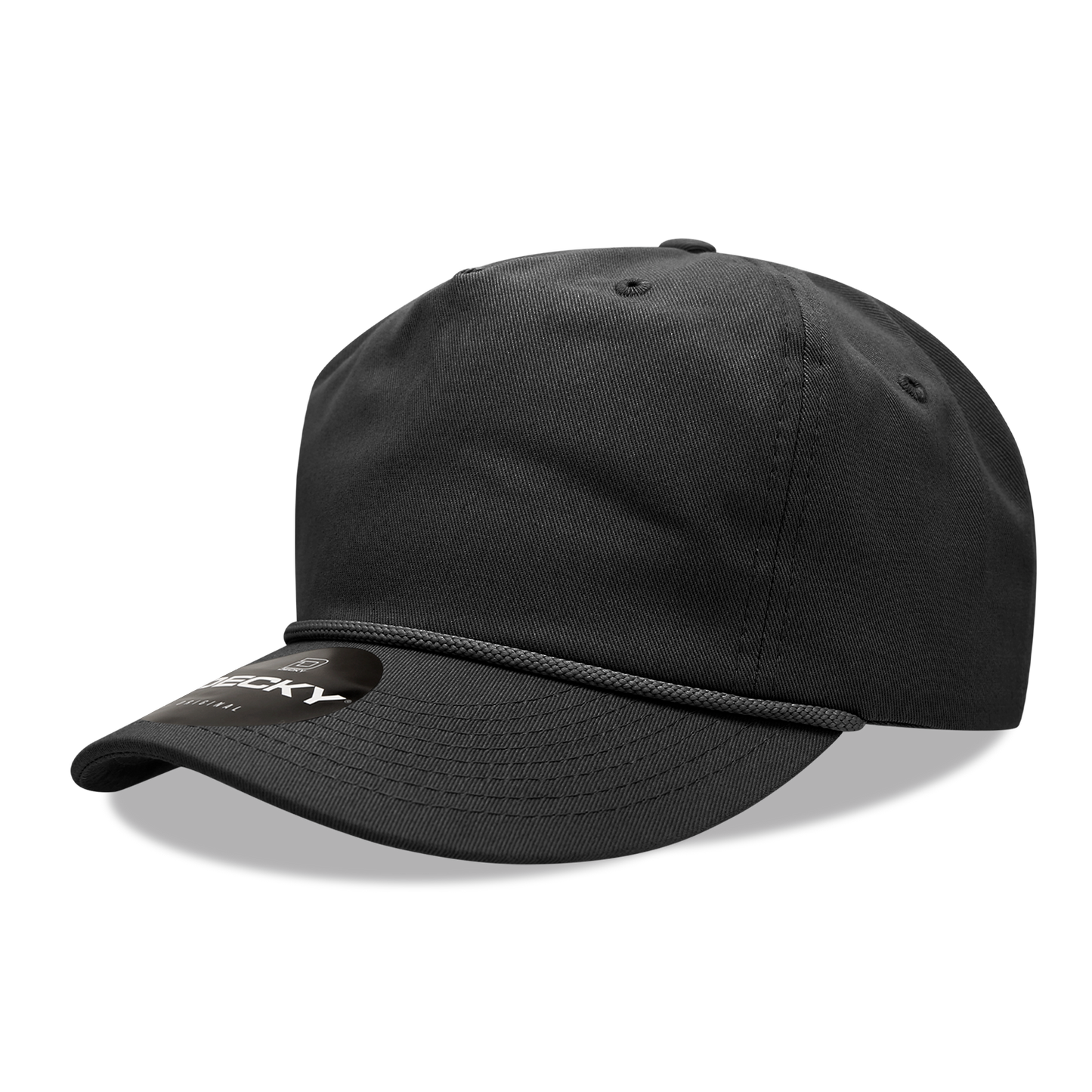 Decky 6 Panel High Profile Structured Ripstop Snapback