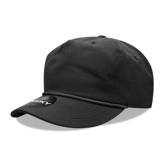 Decky 6 Panel High Profile Structured Ripstop Snapback