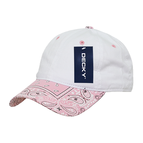 Decky 256 Visor Cap - 100% Cotton, Curved Brim
