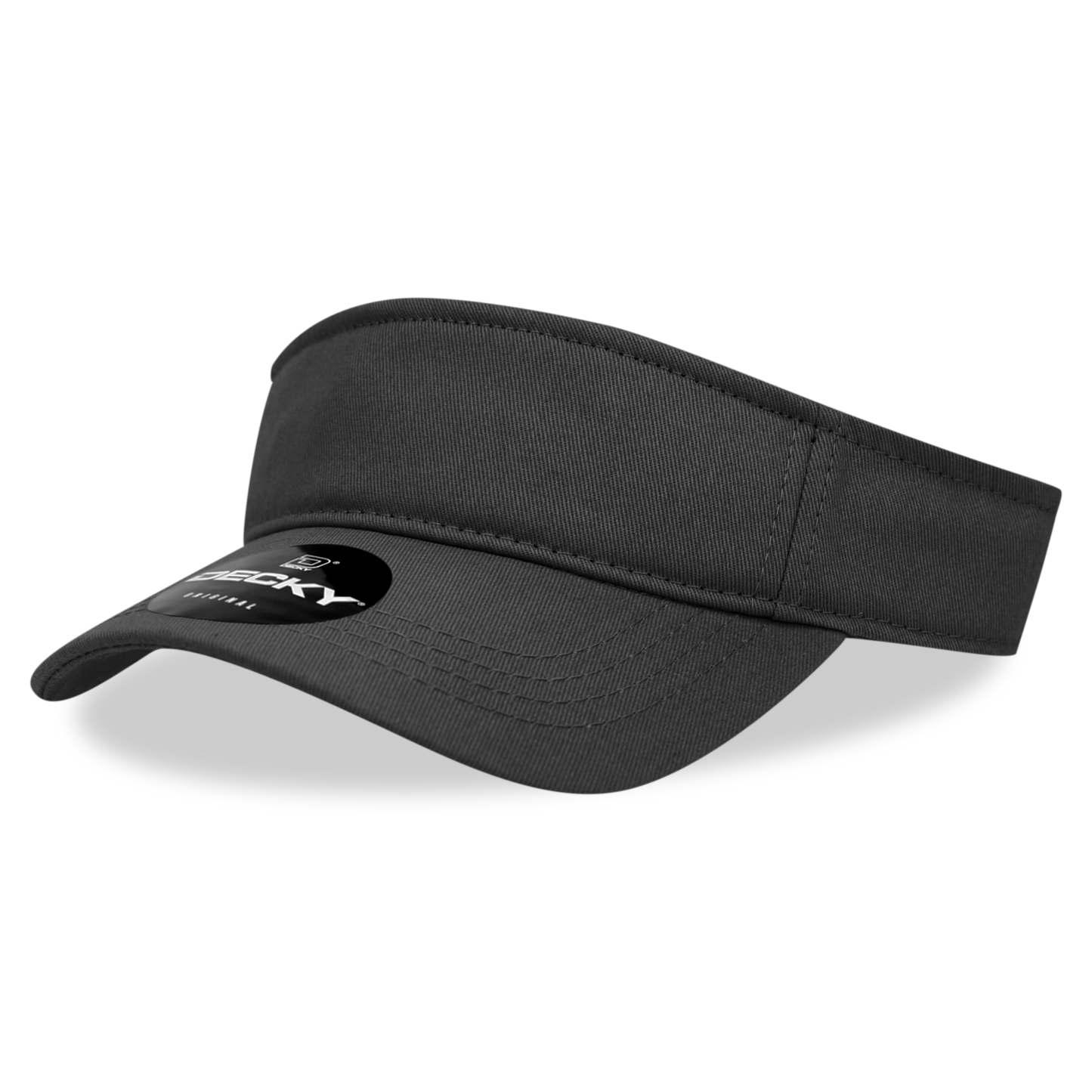 Decky 3001 Visor Cap - 100% Cotton, Structured