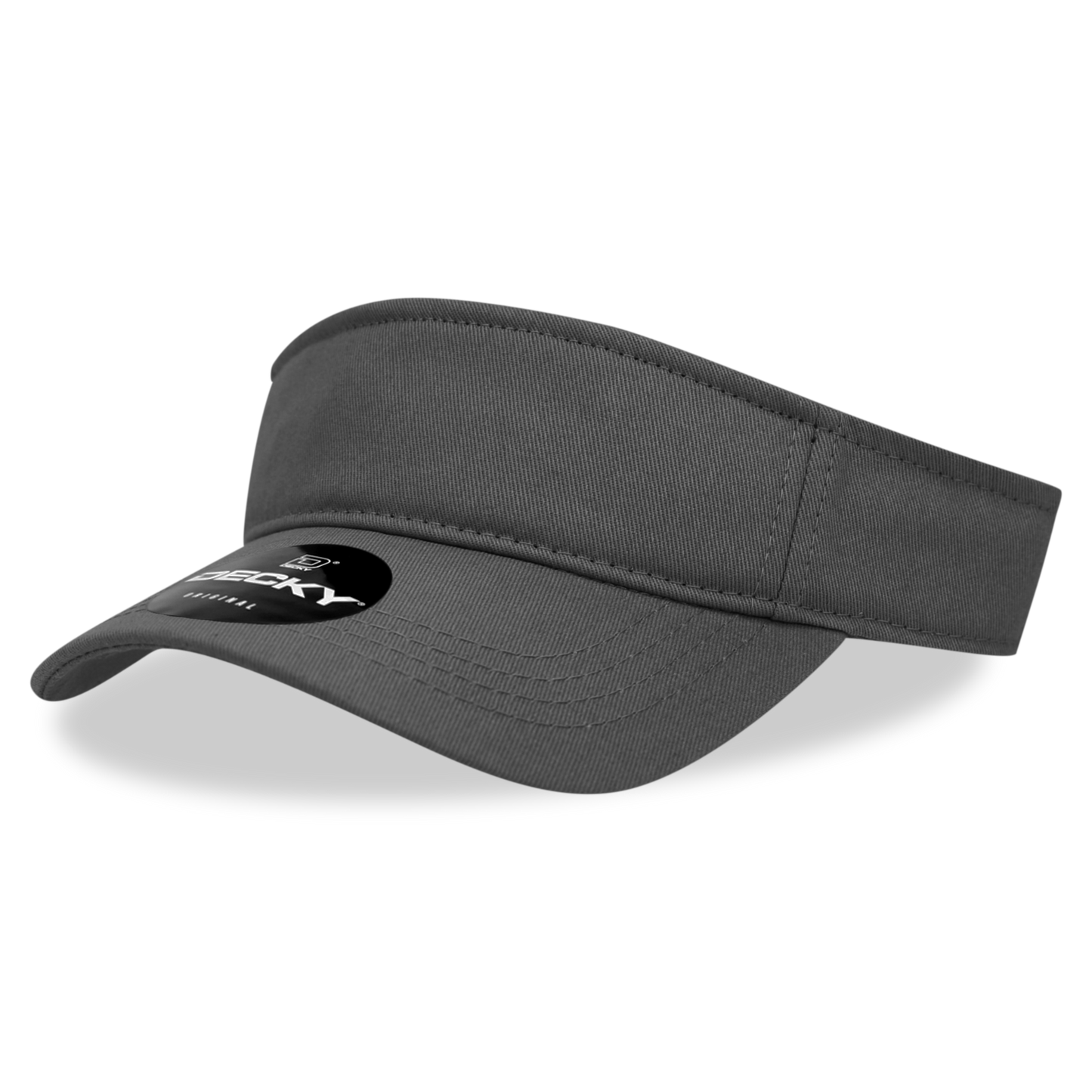 Decky 3001 Visor Cap - 100% Cotton, Structured
