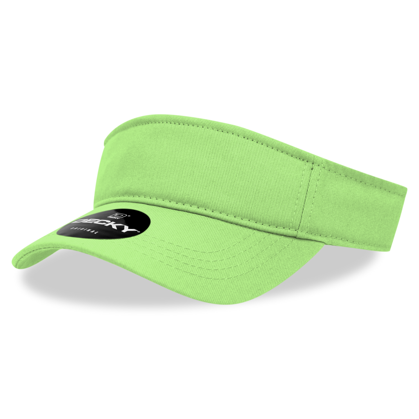 Decky 3001 Visor Cap - 100% Cotton, Structured