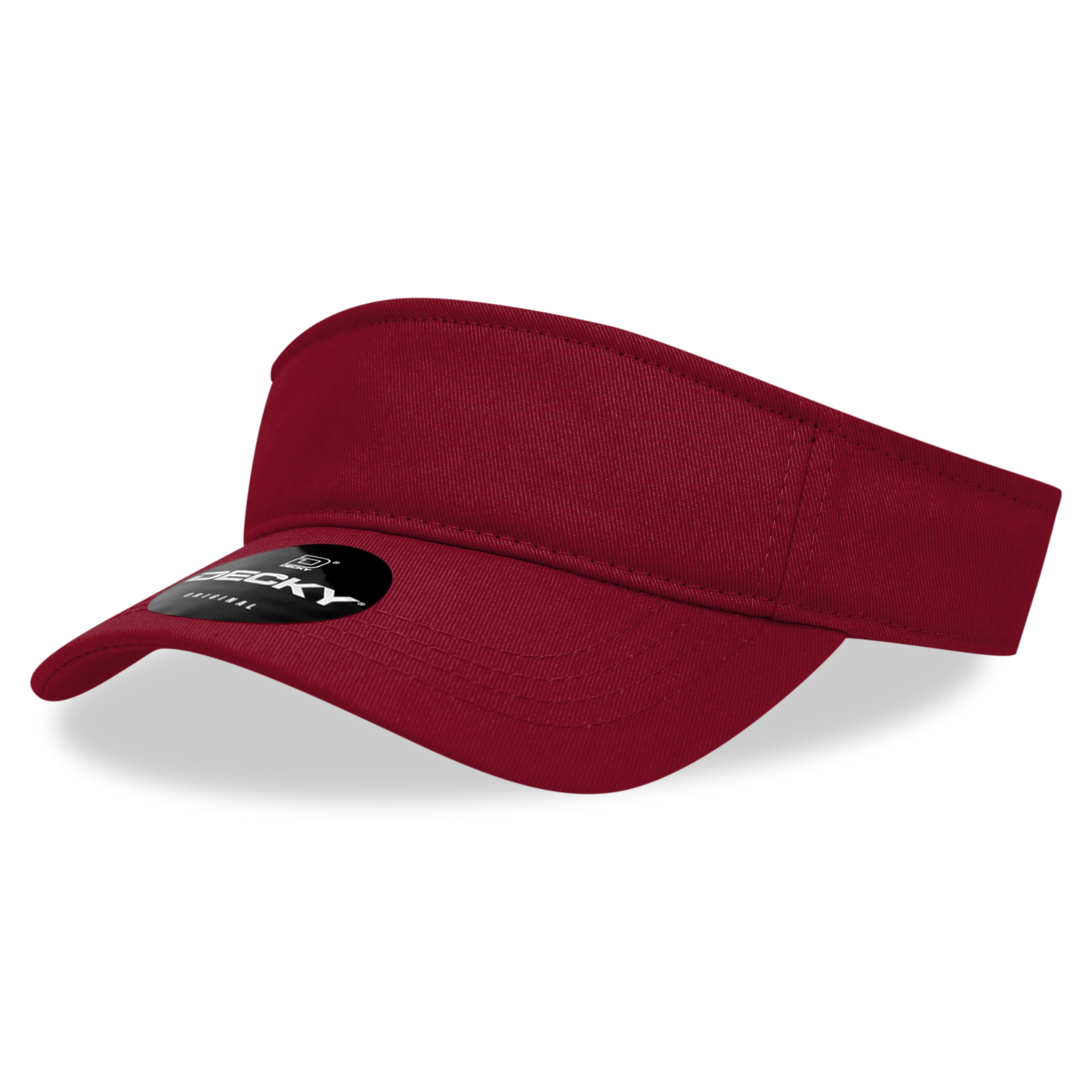 Decky 3001 Visor Cap - 100% Cotton, Structured