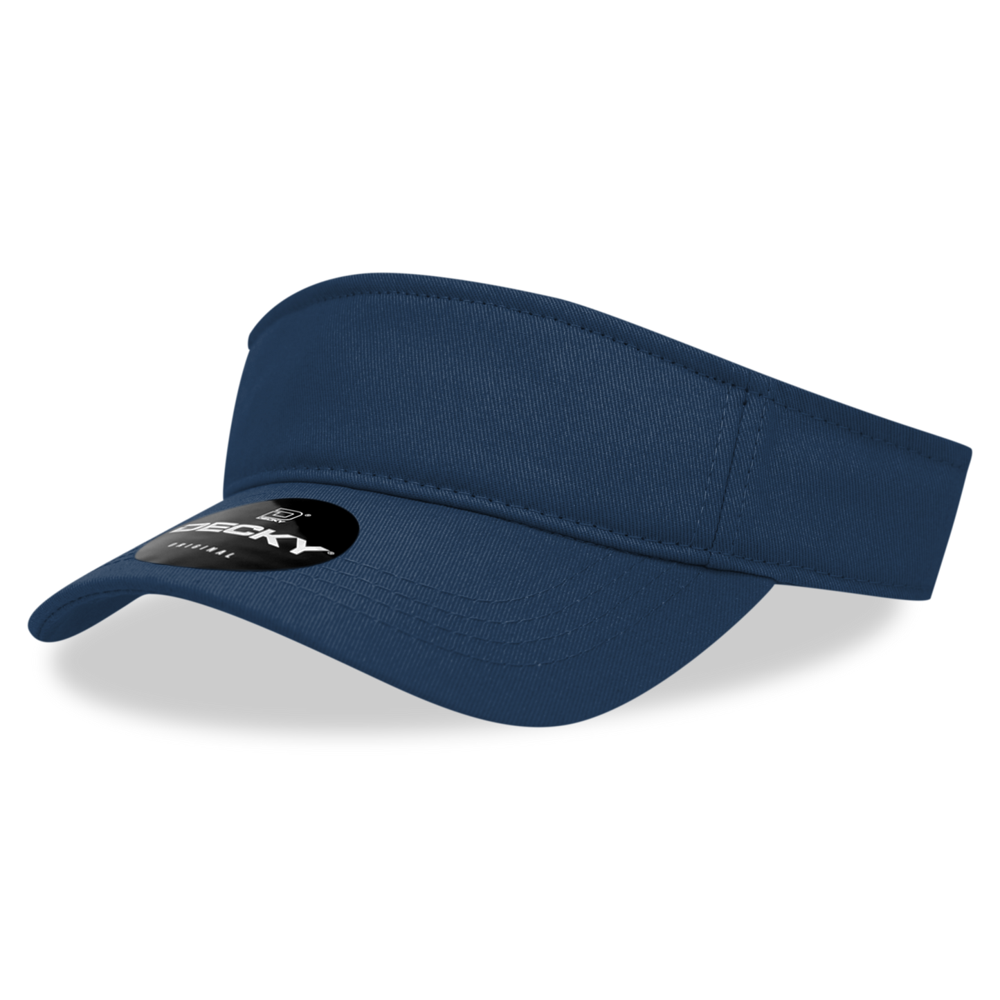 Decky 3001 Visor Cap - 100% Cotton, Structured