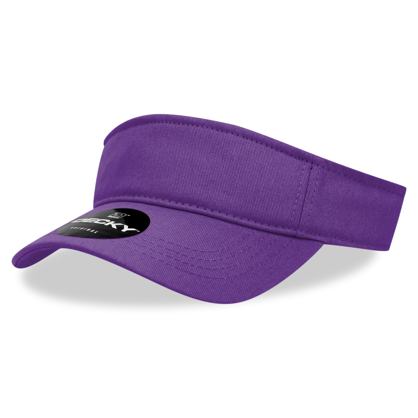 Decky 3001 Visor Cap - 100% Cotton, Structured