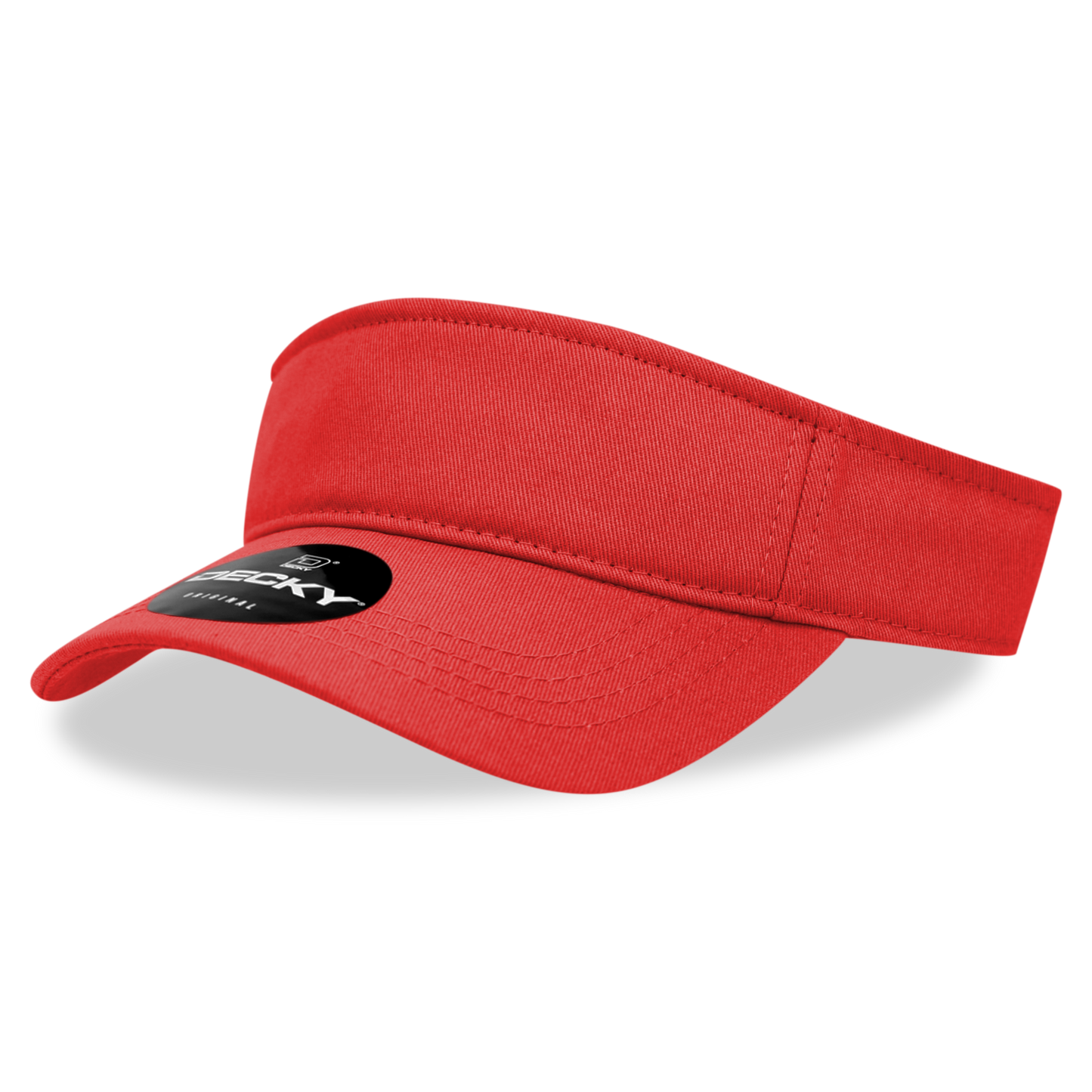 Decky 3001 Visor Cap - 100% Cotton, Structured