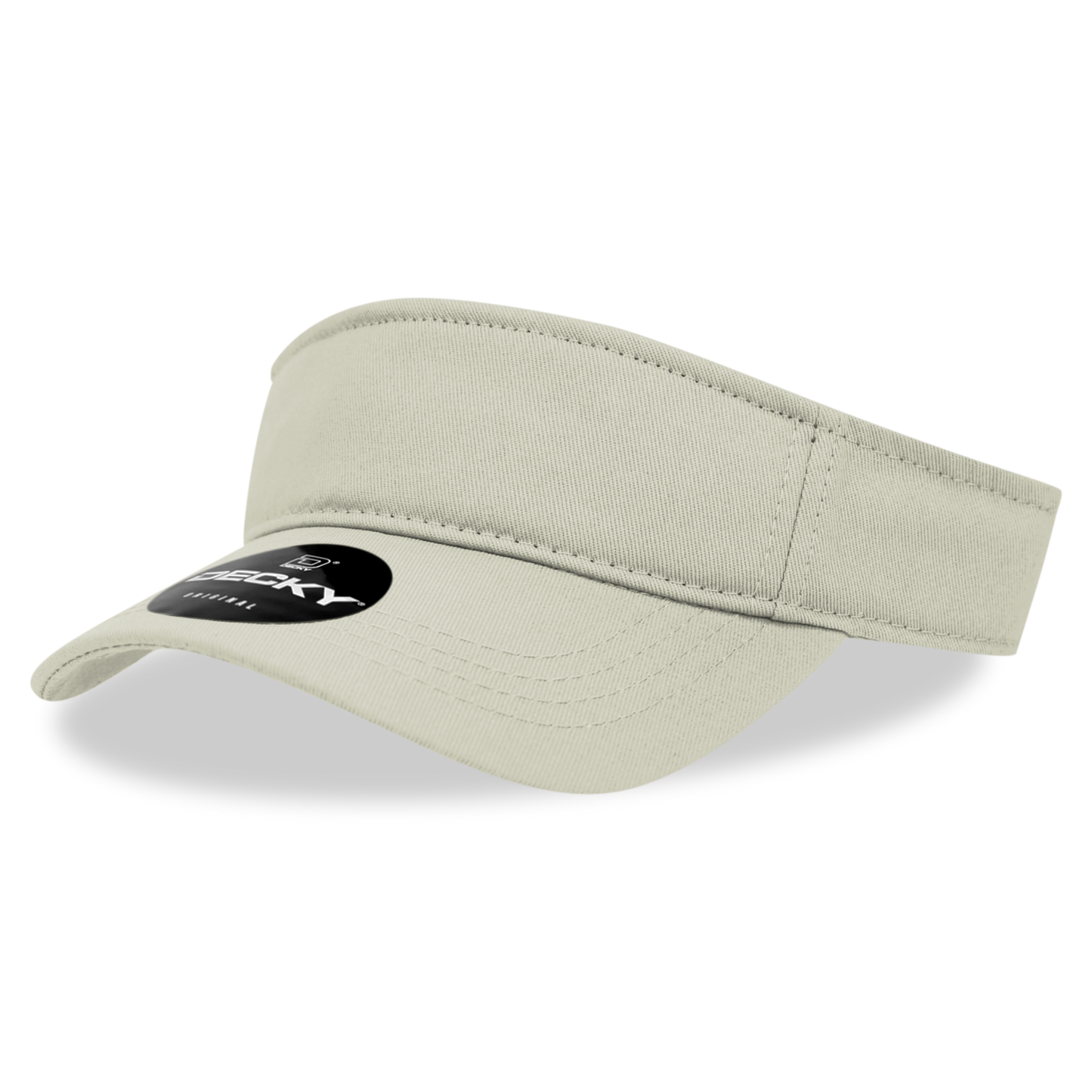 Decky 3001 Visor Cap - 100% Cotton, Structured