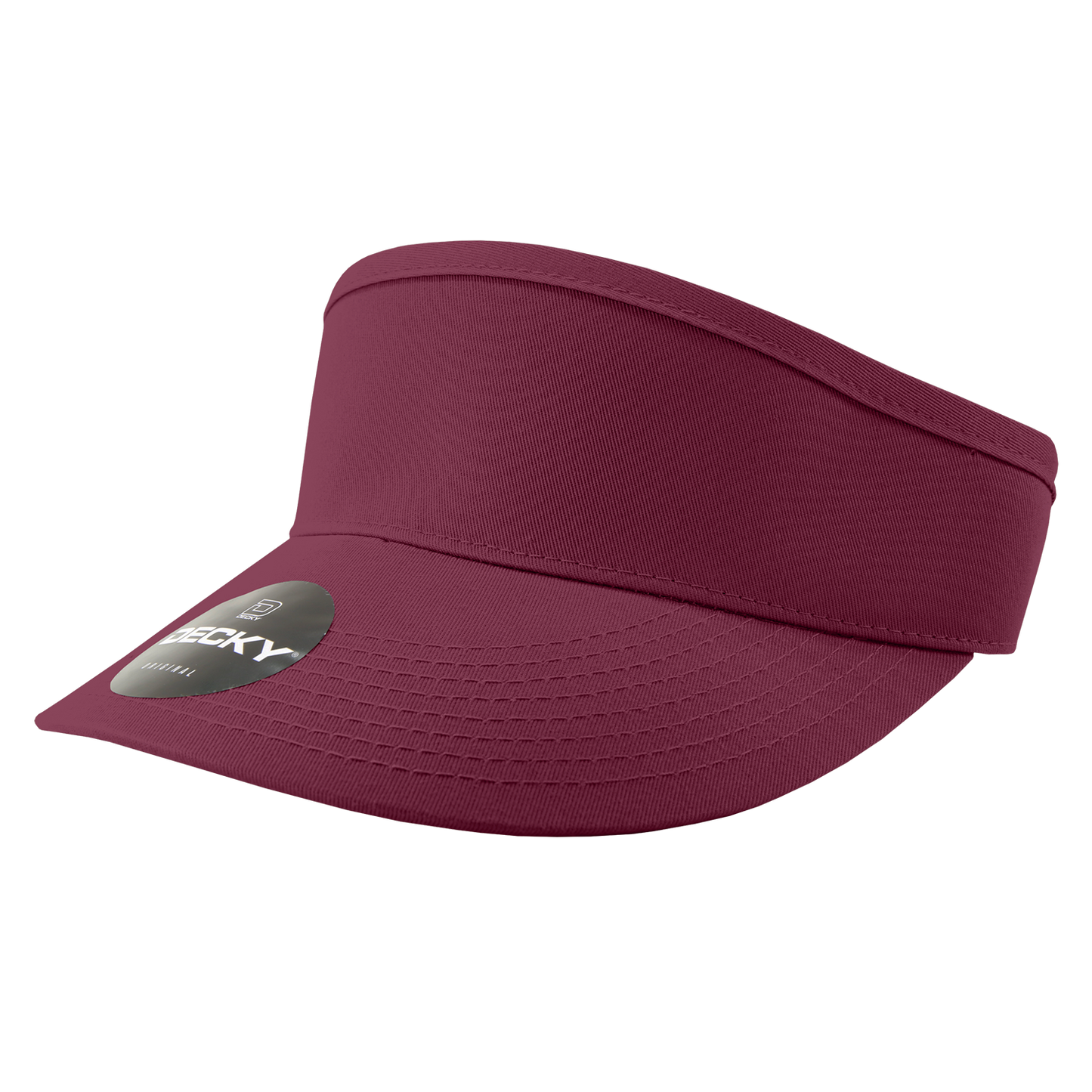 Decky 3015 Visor Cap - 100% Cotton, Structured