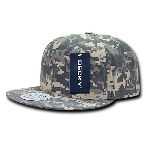Decky 360 Snapback Cap - 100% Cotton, Structured