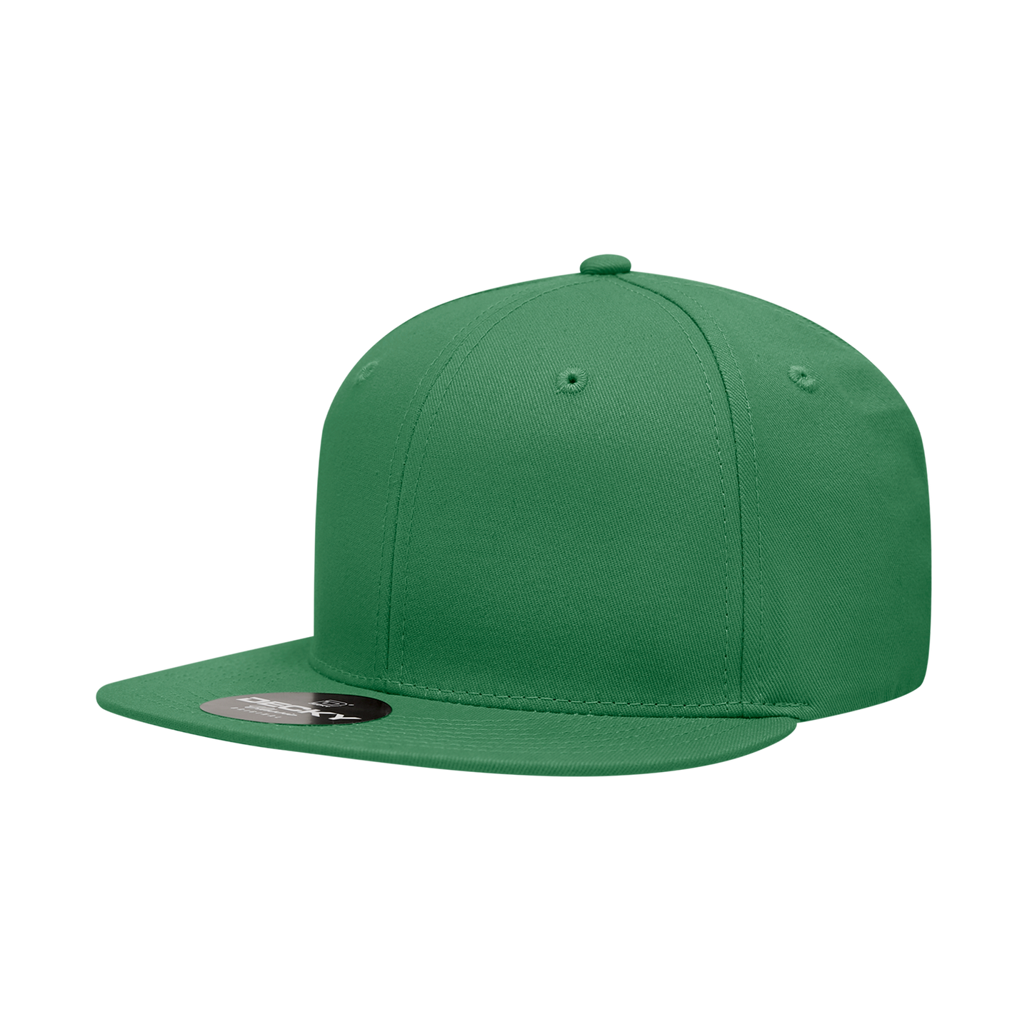 Decky 361 Snapback Cap - Structured, Flat Brim