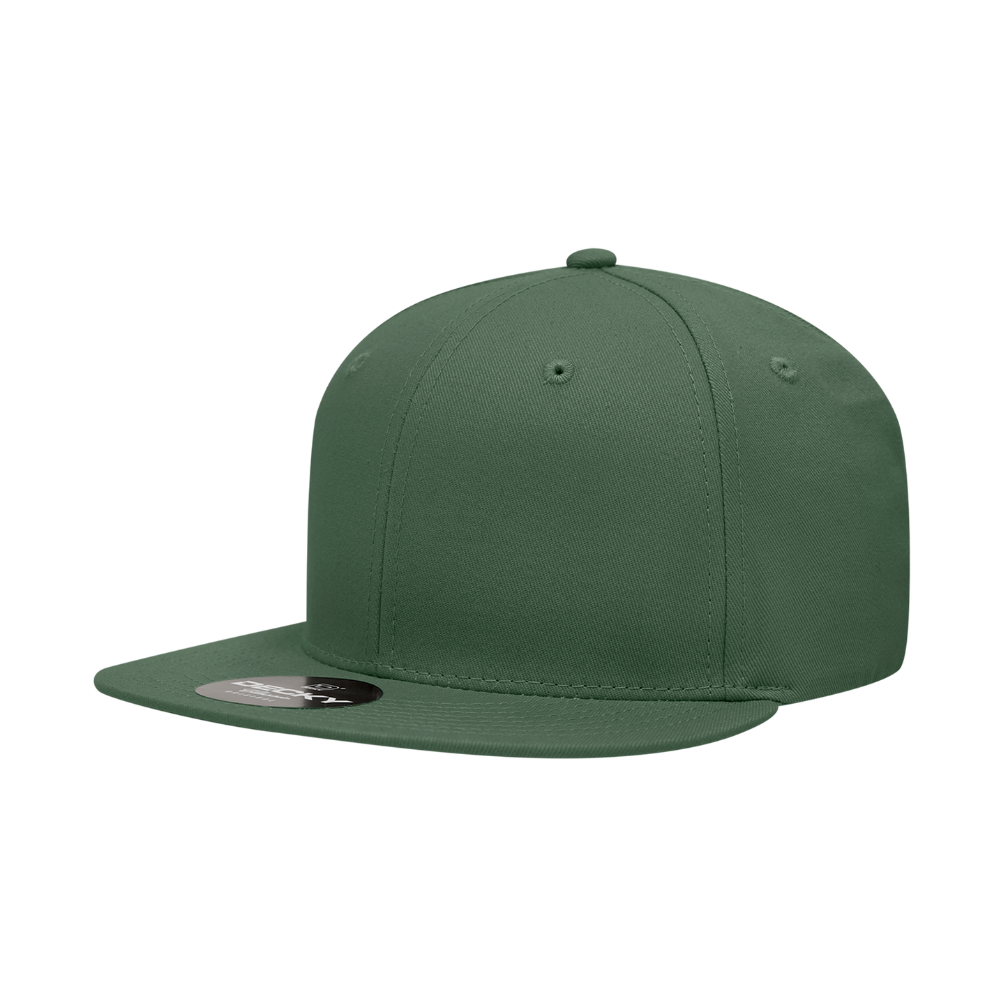 Decky 361 Snapback Cap - Structured, Flat Brim