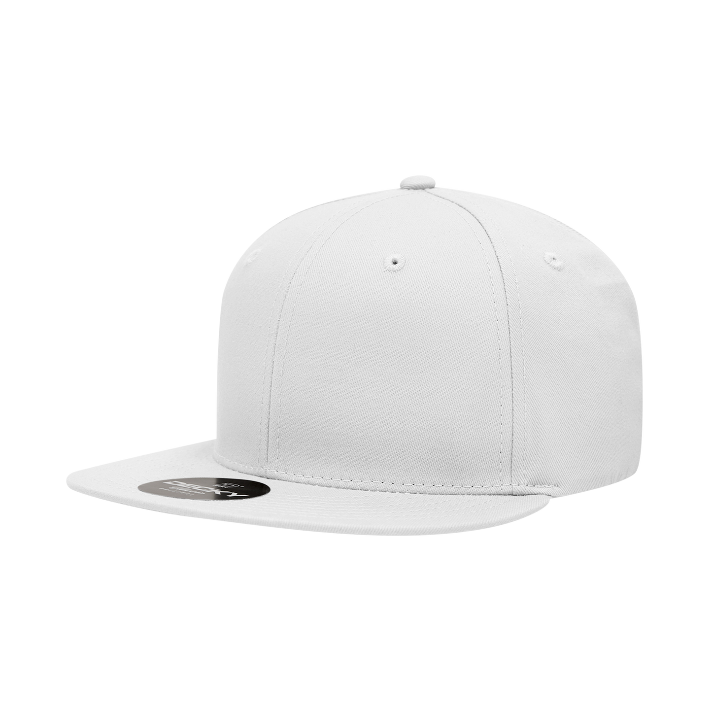 Decky 361 Snapback Cap - Structured, Flat Brim