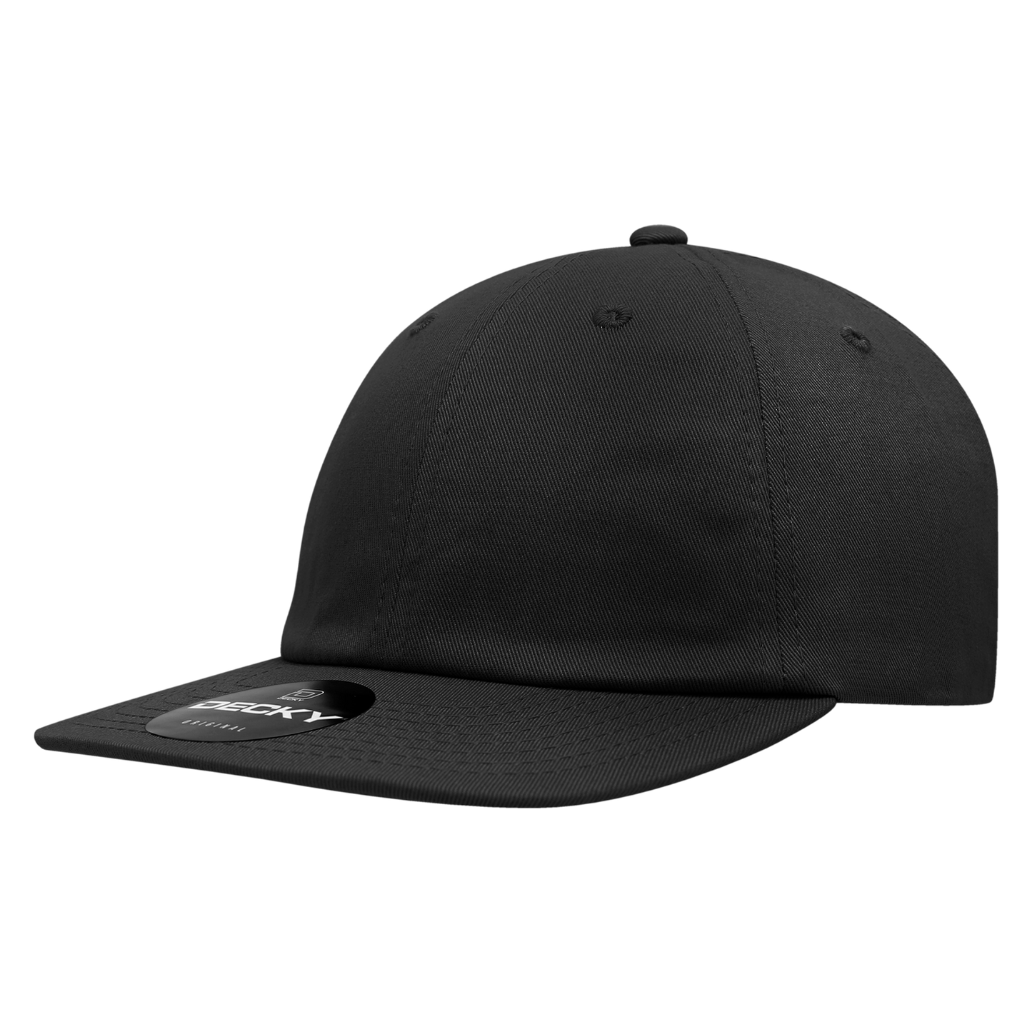 Decky 370 Snapback Cap - Flat Brim