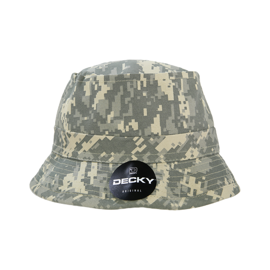 Decky 450 Fisherman Bucket Hat - 100% Cotton, Structured