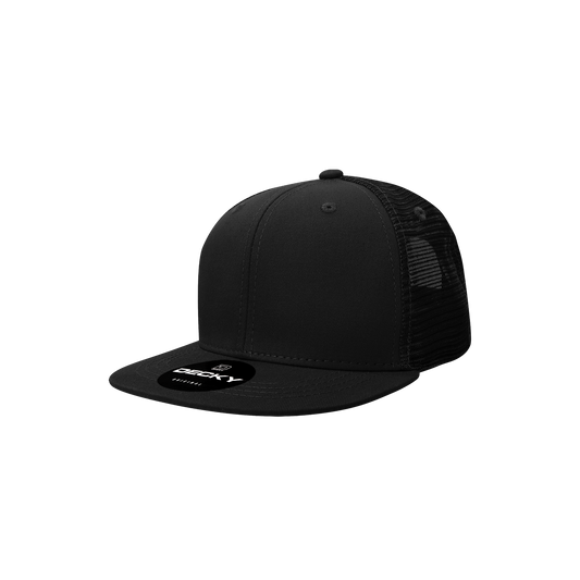 Decky 5010 Baseball Cap - Structured, Flat Brim