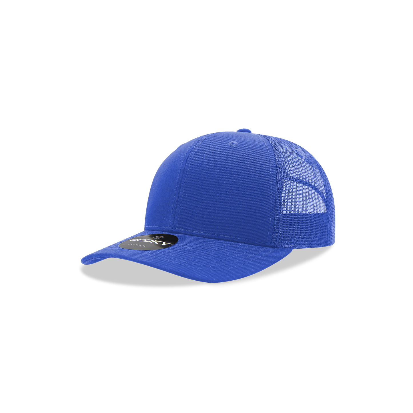 Decky 5019 Trucker Hat - Structured, Curved Brim