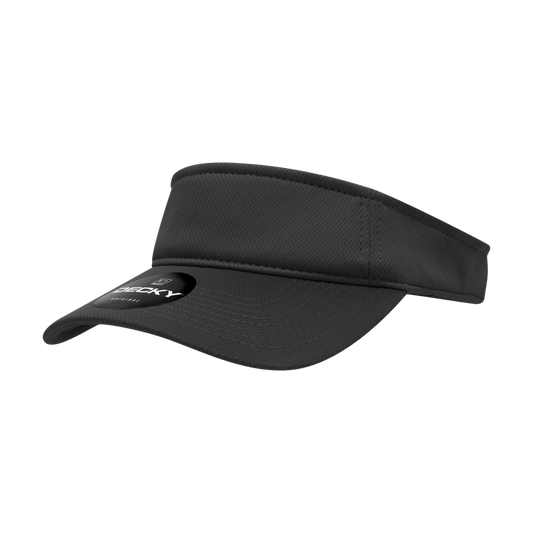 Decky 5104 Visor Cap - 100% Cotton, Structured