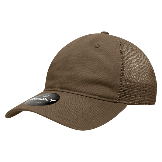 Decky 5122 Baseball Cap - 100% Cotton, Curved Brim