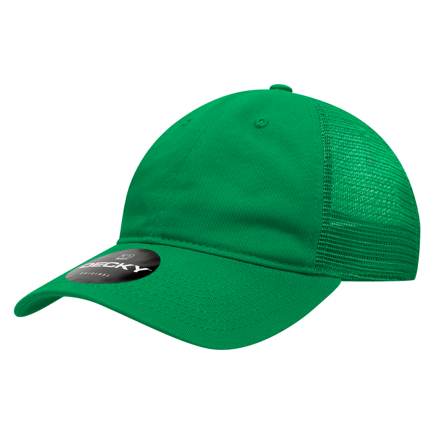 Decky 5122 Baseball Cap - 100% Cotton, Curved Brim