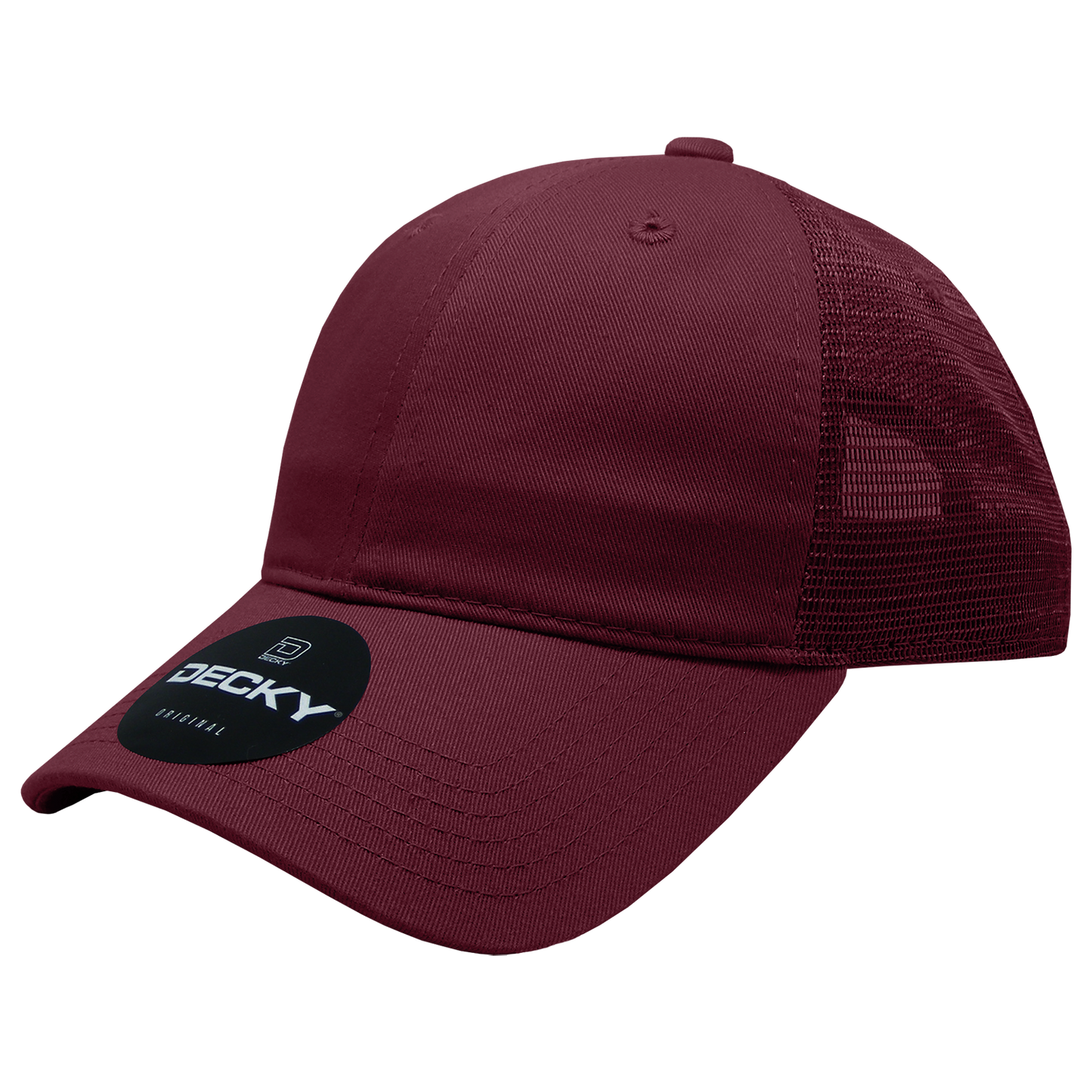 Decky 5122 Baseball Cap - 100% Cotton, Curved Brim