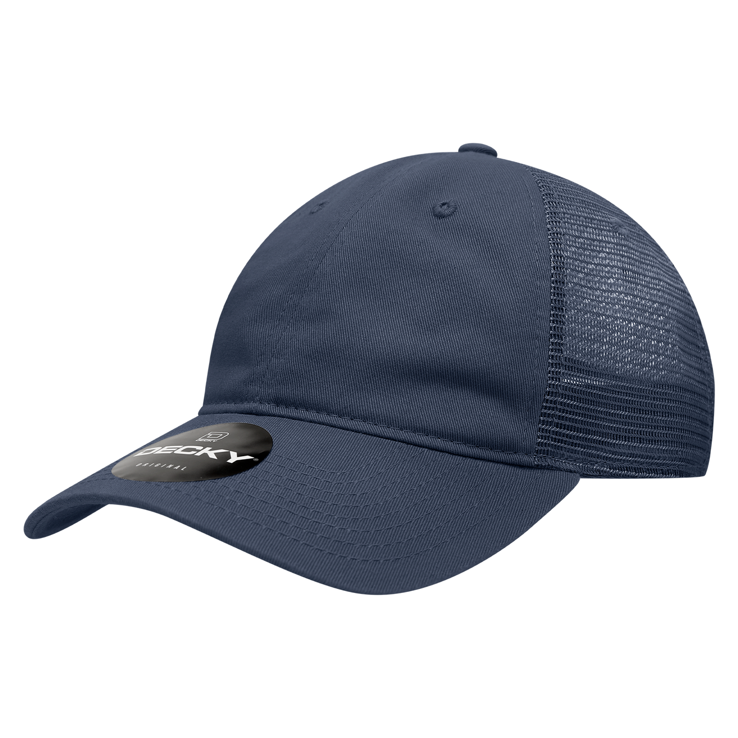Decky 5122 Baseball Cap - 100% Cotton, Curved Brim
