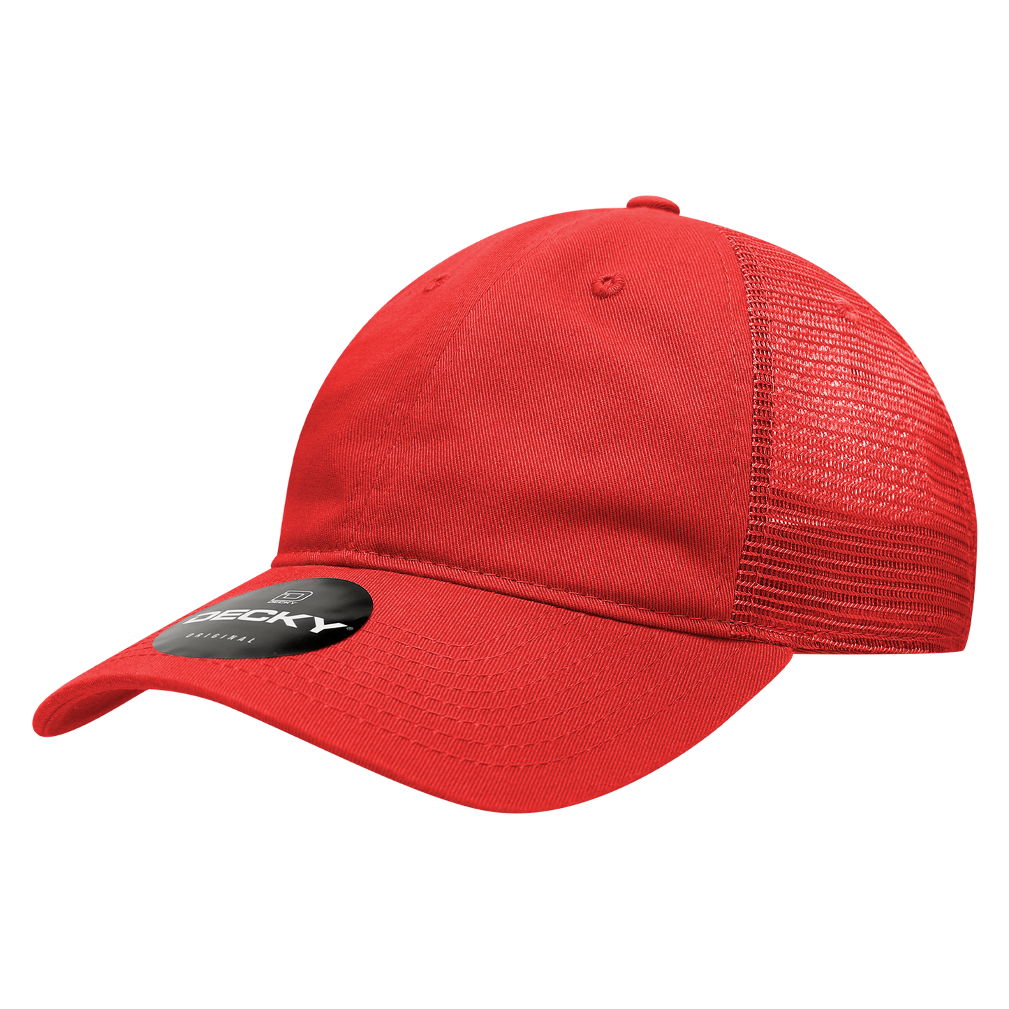 Decky 5122 Baseball Cap - 100% Cotton, Curved Brim