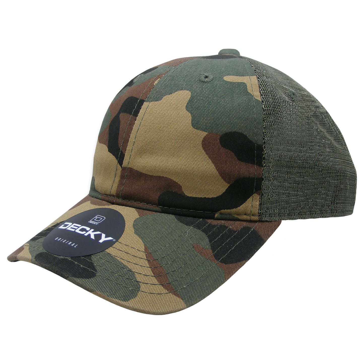 Decky 5122 Baseball Cap - 100% Cotton, Curved Brim