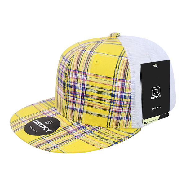 Decky 6015 Baseball Cap - Structured, Flat Brim