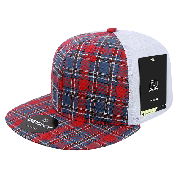 Decky 6015 Baseball Cap - Structured, Flat Brim