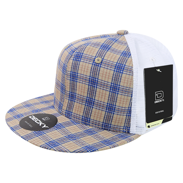 Decky 6015 Baseball Cap - Structured, Flat Brim