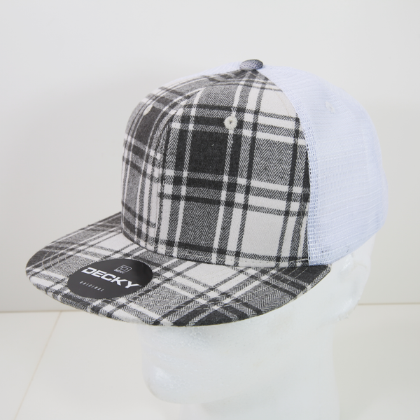Decky 6015 Baseball Cap - Structured, Flat Brim