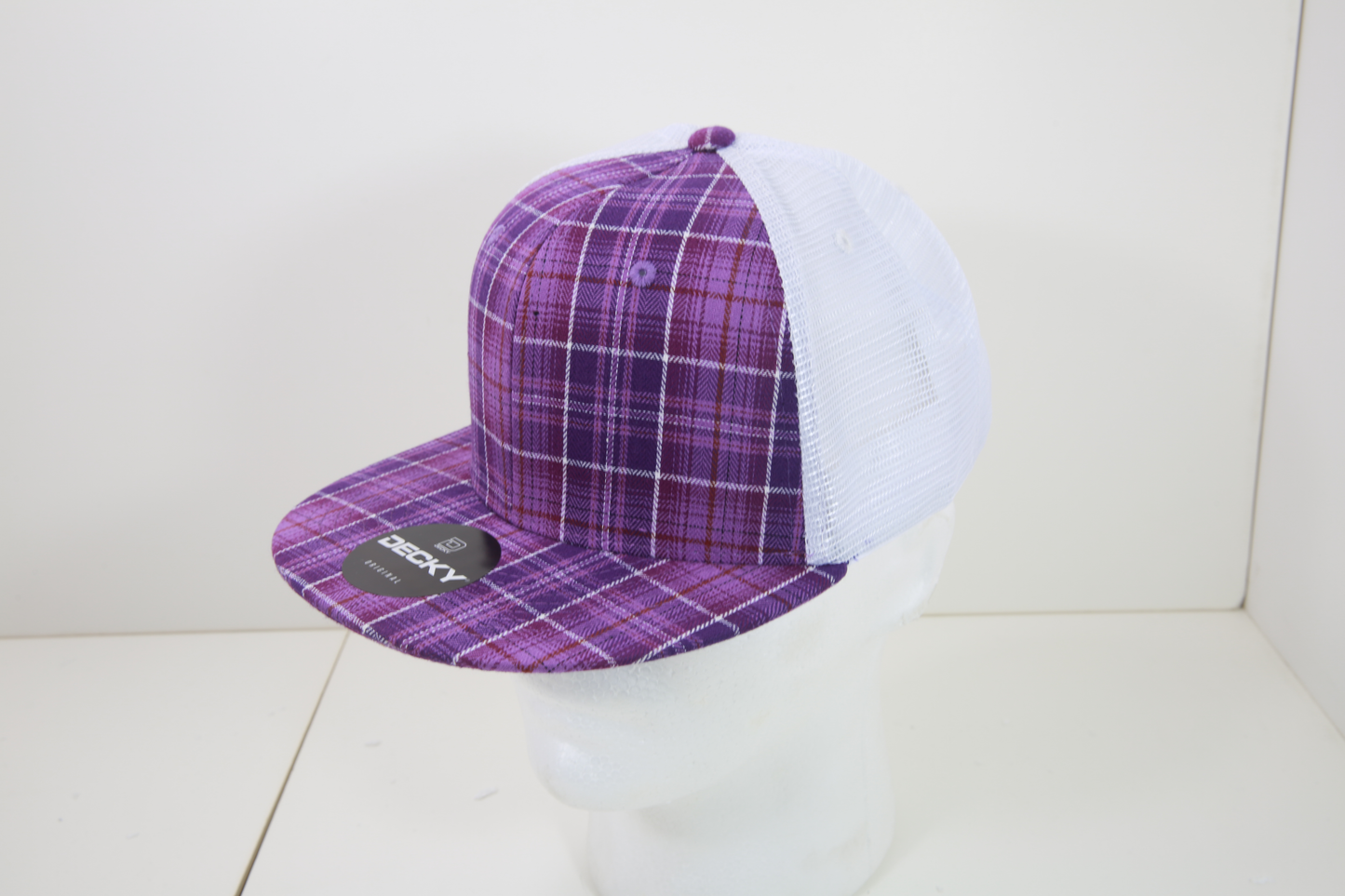 Decky 6015 Baseball Cap - Structured, Flat Brim
