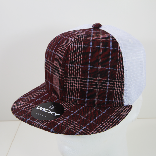 Decky 6015 Baseball Cap - Structured, Flat Brim