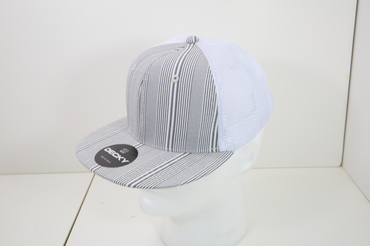 Decky 6015 Baseball Cap - Structured, Flat Brim