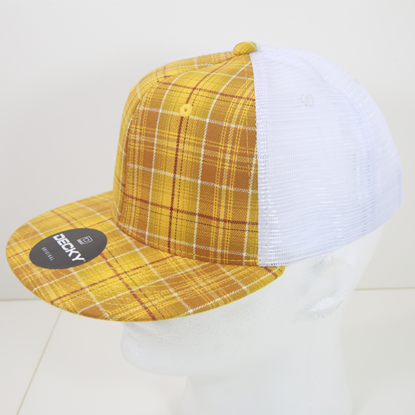 Decky 6015 Baseball Cap - Structured, Flat Brim