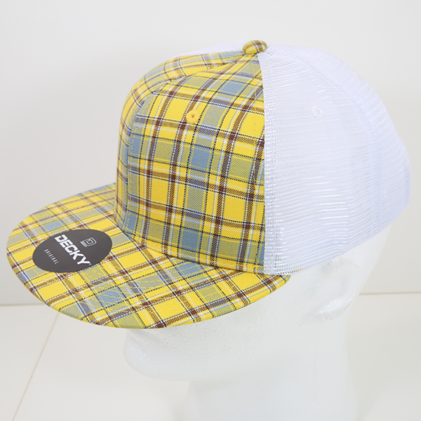 Decky 6015 Baseball Cap - Structured, Flat Brim