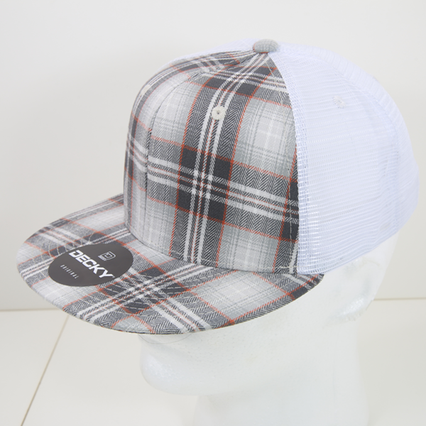 Decky 6015 Baseball Cap - Structured, Flat Brim