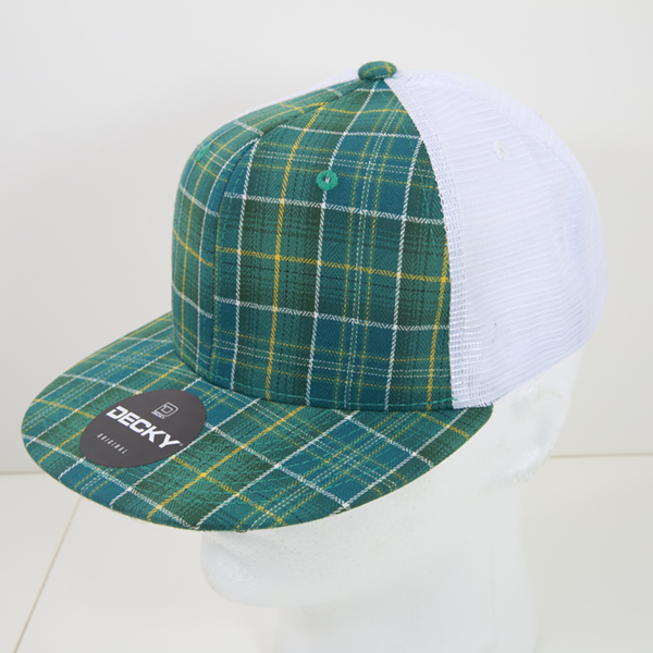 Decky 6015 Baseball Cap - Structured, Flat Brim