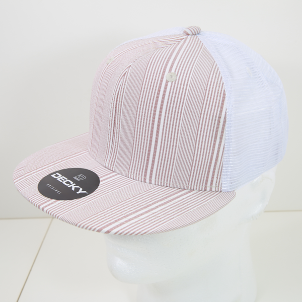 Decky 6015 Baseball Cap - Structured, Flat Brim